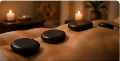 Hot stone massage